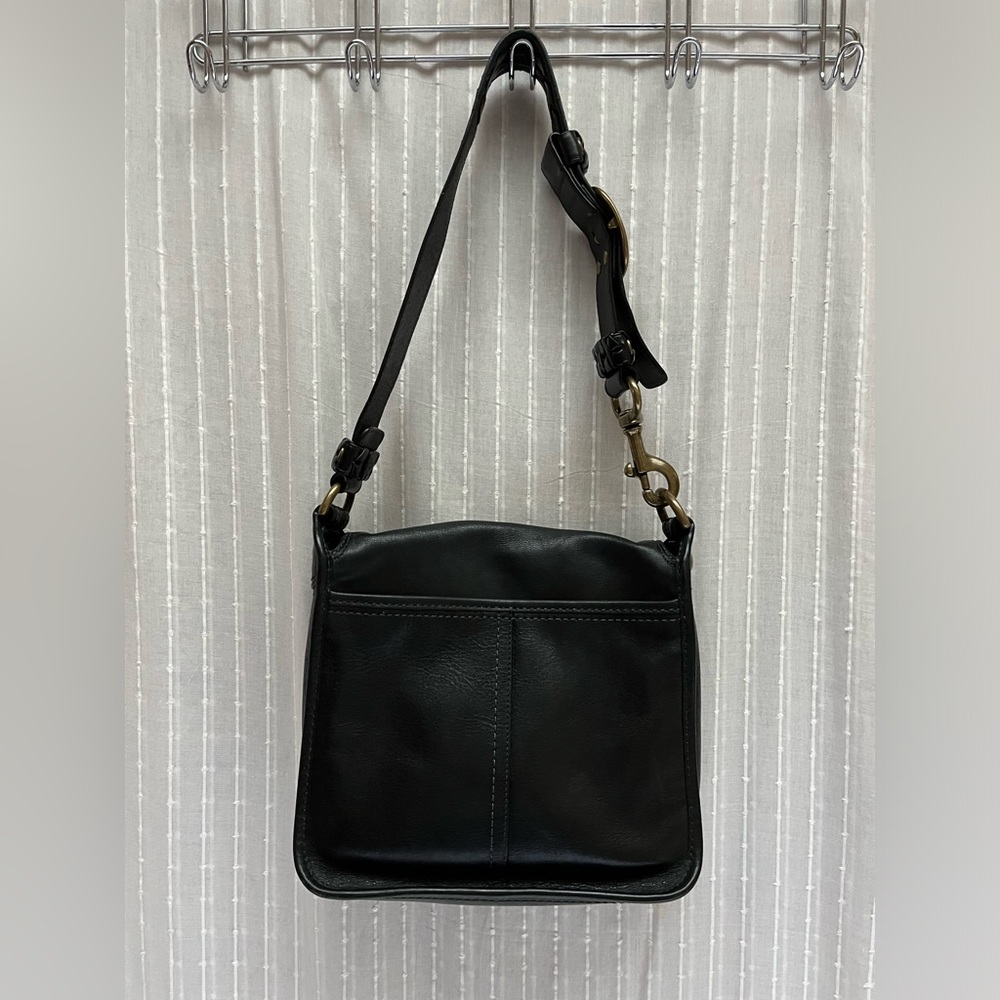 COACH 11419 BLEECKER LEGACY TATTERSALL FLAP BUCKLE BAG - Picture 3 of 16